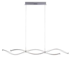 Q-MALINA Paul Neuhaus Lampada a sospensione, acciaio, 2x scheda LED da 20 W, 2700-5000 K, lampada da interno, IP20