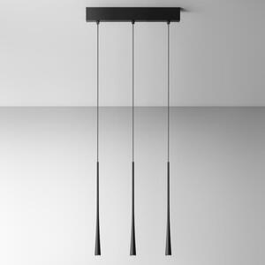 Gea Luce Dafne S/3P Nero lampada a sospensione