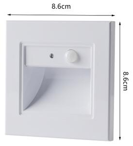 Brilagi - Lampada per scale a LED con sensore STEP LIGHT LED/1,5W/230V IP44 bianca