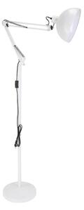 Brilagi - Lampada da terra flessibile TASKER 1xE27/60W/230V 157 cm bianca