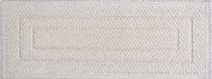 Passatoia per scale color crema in cotone set da 16 pz 25x65 cm Tablo Krem - Vitaus