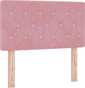 Testiera Rosa 80 cm Velluto