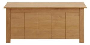 Cassapanca in legno di pino di colore naturale 100x45 cm Bertram - Støraa