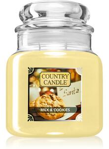 Country Candle Milk & Cookies candela profumata 453 g