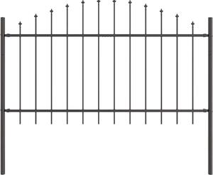 Recinzione per Giardino Woerden Grigio 170 x 140 cm