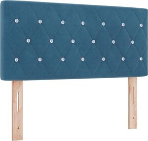 Testiera Blu Scuro 90 cm Velluto