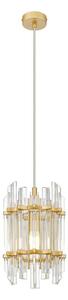 Zuma Line P0556-01D-V7V7 - Lampadario a sospensione con filo ALEXANDRIA 1xE14/40W/230V oro