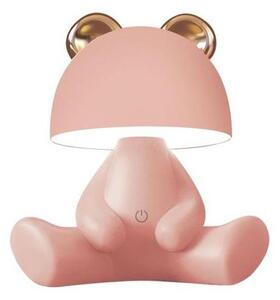 Zuma Line KDR-6303-PK - Lampada da tavolo a LED per bambini BEAR LED/3W/230V