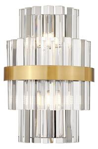 Zuma Line W0567-02A-B52G - Applique CONSTANTINOPLE 2xG9/28W/230V oro