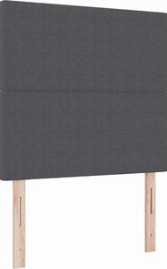 Testiera Grigio scuro 80 cm Tessuto in Cords
