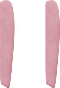 Orecchia della Testata Rosa 80 x 23 x 6 cm Velluto