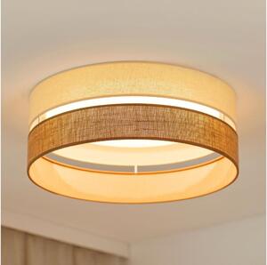 Brilagi - Plafoniera LED ROYAL YUTE LED/24W/230V diametro 45 cm beige/color crema