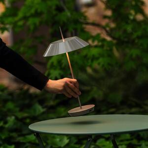 Vibia Mayfair Mini lampada LED tavolo, accu, verde