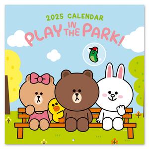 Calendario 2025 Line Friends