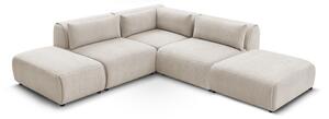 Divano angolare beige (variabile) Jeanne - Bobochic Paris