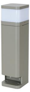 BRILAGI - Lampada da esterno con 2 prese SCHUKO PILLAR 1xG9/11W/230V IP44 grigia