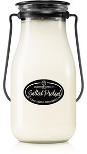 Milkhouse Candle Co. Creamery Salted Pretzel candela profumata Milkbottle 397 g