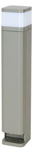 BRILAGI - Lampada da esterno con 2 prese SCHUKO PILLAR 1xG9/11W/230V IP44 grigia