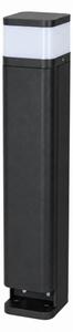 BRILAGI - Lampada da esterno con 2 prese SCHUKO PILLAR 1xG9/11W/230V IP44 nera