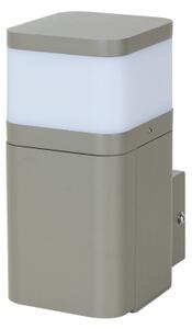 BRILAGI - Lampada da parete esterna con presa SCHUKO PILLAR 1xG9/11W/230V IP44 grigia