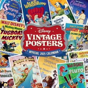 Calendario 2025 Disney Vintage Posters