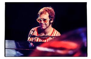 Fotografia Elton John - Shaw Theatre London - Feb 20th 1972