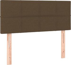 Testiera Marrone Scuro 100x5x78/88 cm in Tessuto
