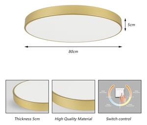 Brilagi - Plafoniera LED POOL LED/100W/230V 3000/4000/6000K diam. 80 cm dorata