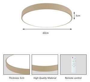 Brilagi - Lampada LED dimmerabile POOL LED/60W/230V 3000-6000K diam. 60 cm beige + telecomando