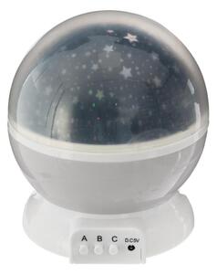 Atmosphera - Proiettore LED per bambini 3xAA grigio