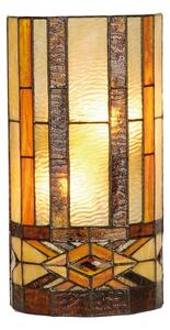 Clayre&Eef Miwa - lampada da parete in stile Tiffany