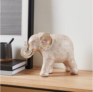 Eglo 427243 - Decorazione ISHIKARI 20,5x28 cm elefante/resina