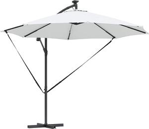Ombrellone Sabbia 294 x 294 x 248 cm Poliestere e Alluminio