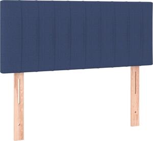 Testiera Blu 80x5x78/88 cm in Tessuto