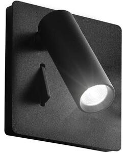 Ideal Lux - Luce Spot da parete a LED LITE LED/3W/230V nero