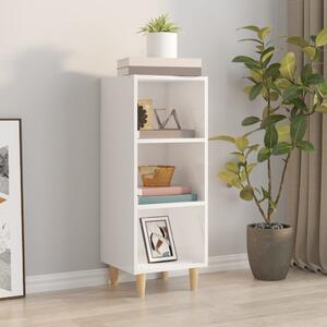 Credenza 34,5x34x90 cm in Legno Multistrato Bianco Lucido