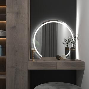 Specchio atipico con illuminazione a LED A14 60x55
