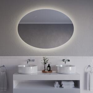 Specchio ovale con illuminazione a LED A32 70x50