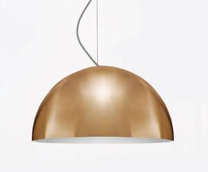 Oluce Sonora - lampada a sospensione color oro, 38 cm