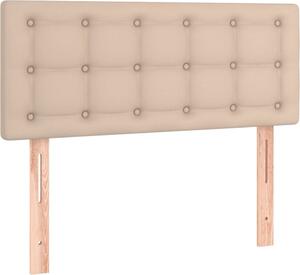 Testiera Cappuccino 90x5x78/88 cm in Pelle finta