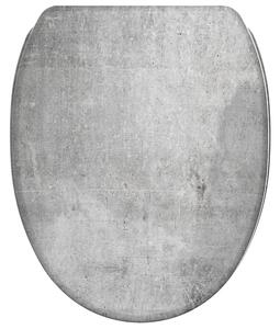 Sedile WC SANILO® con chiusura ammortizzata e chiusura rapida, colore cemento; coperchio WC direttamente dal produttore, coperchio per WC, sedile WC, coperchio per WC, sedile per WC
