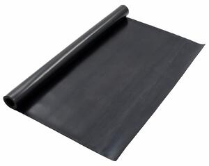 Tappeto per pavimento Nero 1,2 x 2 m Gomma