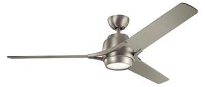 Kichler KLF-ZEUS-60-BN -Ventilatore da soffitto dimmerabile a LED ZEUS LED/10W/230V +TC