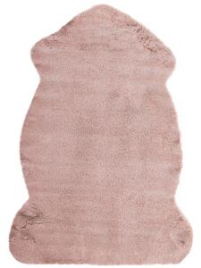 Moderna Pelliccia Sintetica di Coniglio Morbida 60 x 90 cm di Colore Beige morbida moderna Beliani