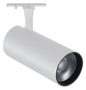 Ideal Lux Fox TR 1-Phase 08W CRI90 ON-OFF faretto da binario LED
