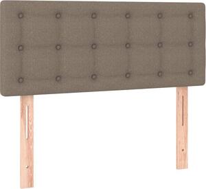 Testiera Tortora 90x5x78/88 cm in Tessuto