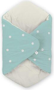 Coperta per bambole Miniland aqua - morbida coperta per bambini multicolore