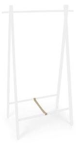 Stand appendiabiti bianco in betulla massiccia 91x151x50 cm Daiki – Yes Everyday