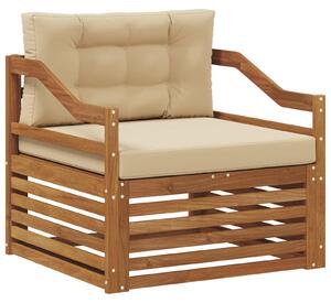 Divano da esterno Naturale e Beige