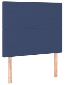 Testiera Blu 80x5x118/128 cm Tessuto